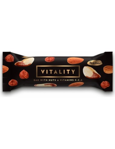 BARRE NOIX CHOCO VITALITY 50G TEKMAR
