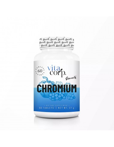 CHROMIUM PICOLINATE 60TABS VITACORP