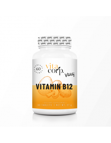 VITAMINE B12 12,5MG 60TABS VITACORP