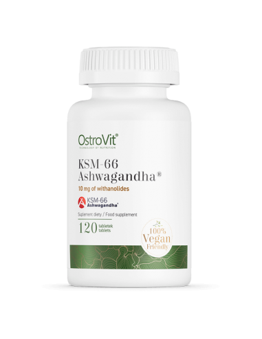 ASHWAGANDHA KSM-66 120TABS OSTROVIT