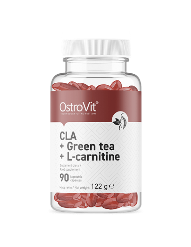 CLA+GREEN TEA+CARNITINE 90CAPS OSTROVIT