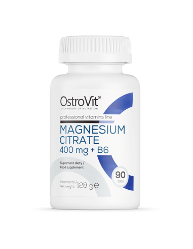 MAGNESIUM CITRATE 400MG B6 90TABS OSTROV