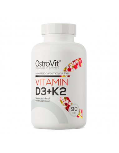 VITAMINE D3 K2 MK7 90TABS OSTROVIT