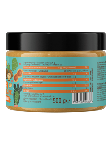 PEANUT BUTTER NUT+CARA+SEL 500G OSTROVIT