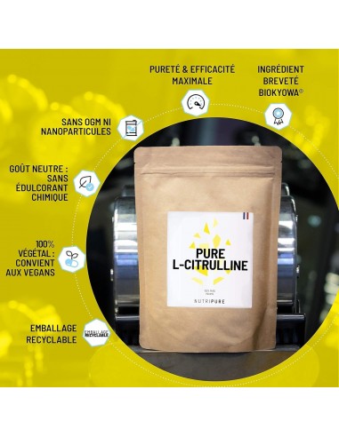 PURE L-CITRULINE 180CAPS NUTRIPURE