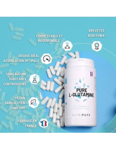 PURE L-GLUTAMINE 180CAPS... 2