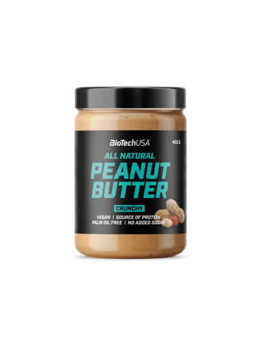 PEANUT BUTTER 400G BIOTECH USA