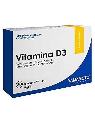 VITAMINE D3 60CAPS YAMAMOTO