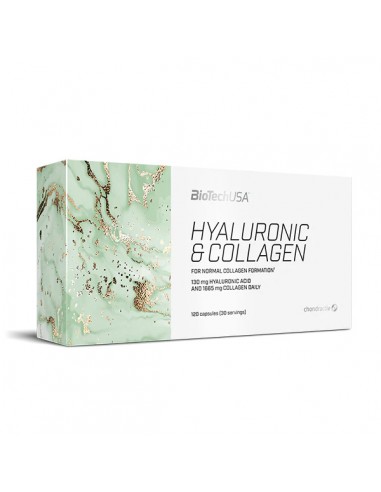 HYALURONIC & COLLAGEN 120CAPS BIOTECH