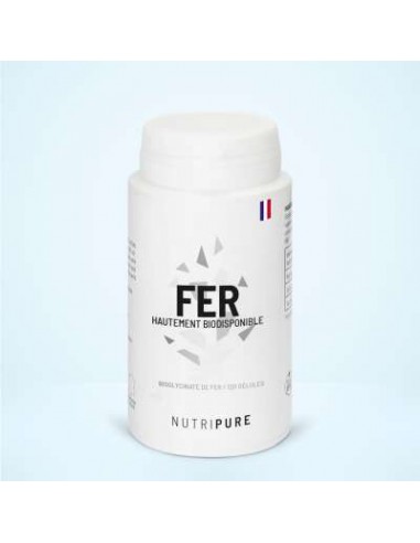 BISGLYCINATE DE FER 120CAPS NUTRIPURE