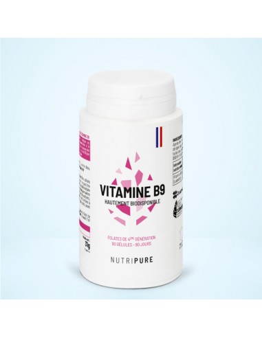 VITAMINE B9 90CAPS NUTRIPURE