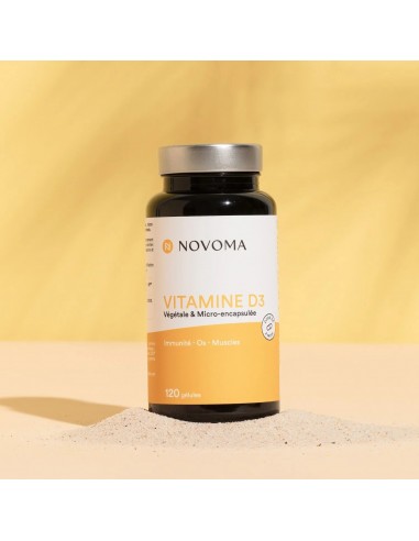 VITAMINE D3 120CAPS NOVOMA