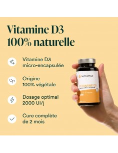 VITAMINE D3 120CAPS NOVOMA 2