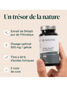 SHILAJIT 60CAPS NOVOMA 2