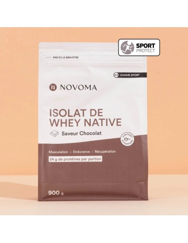 ISOLAT WHEY NATIVE 900G NOVOMA