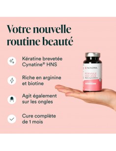 FORMULE CHEVEUX 60CAPS NOVOMA 2