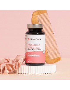 FORMULE CHEVEUX 60CAPS NOVOMA