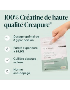 CREATINE CREAPURE 180G NOVOMA 2