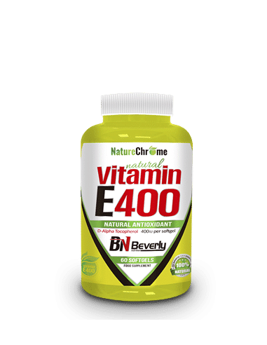VITAMIN E 400 60CAPS BEVERLY NUTRITION