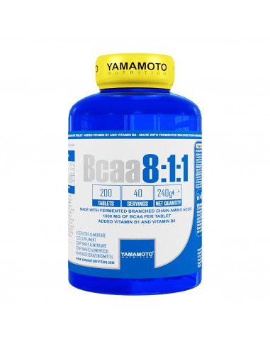BCAA 8.1.1 200TABS YAMAMOTO NUTRITION