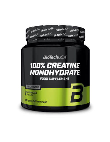 100% CREATINE MONO 500G BIOTECH BAG