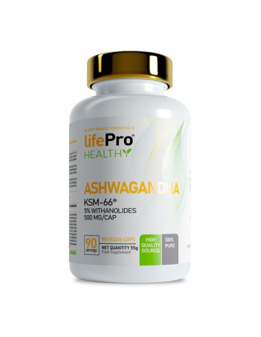 ASHWAGANDHA KSM-66 90CAPS LIFE PRO