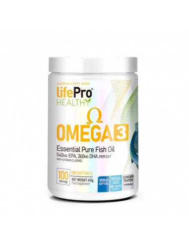 OMEGA 3 ESSENTIAL PURE 300CAPS LIFE PRO