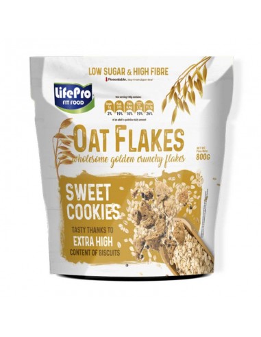 OAT FLAKES 800G LIFE PRO NUTRITION -...