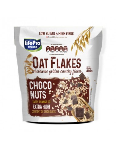 OAT FLAKES 800G LIFE PRO NUTRITION -...