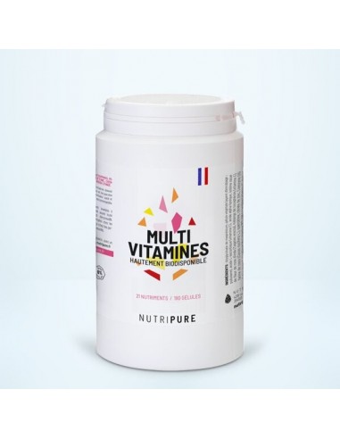 MULTIVITAMINES 180CAPS NUTRIPURE