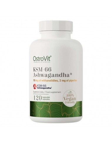 ASHWANGANDHA KSM66 120CAPS OSTROVIT