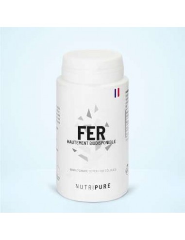 BISGLYCINATE DE FER 120CAPS NUTRIPURE