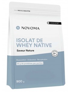 ISOLAT WHEY NATIVE 900G NOVOMA