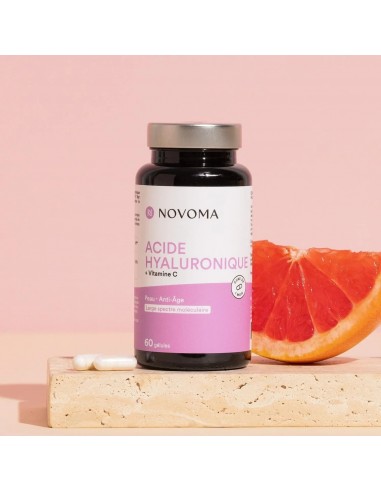 ACIDE HYALURONIQUE 60CAPS NOVOMA