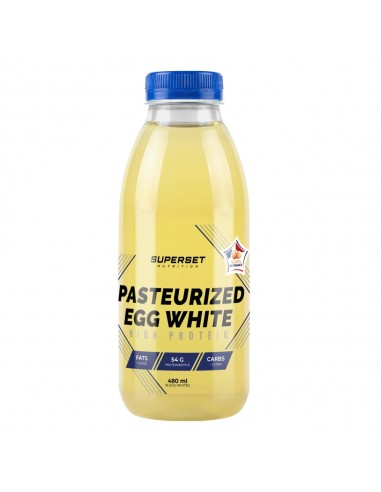 PASTEURIZED EGG WHITE 480ML SUPERSET