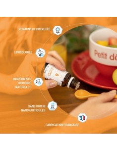 VITAMINE D3 K2 20ML NUTRIPURE 2
