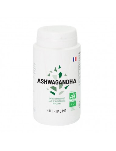 ASHWAGANDHA 60CAPS NUTRIPURE